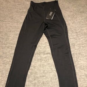 Girlfriend collective full length black leggings